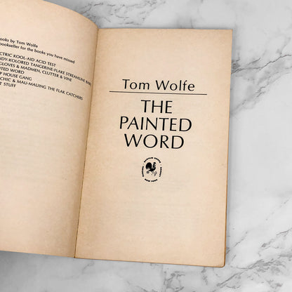 The Painted Word by Tom Wolfe [1980 PAPERBACK] Bantam