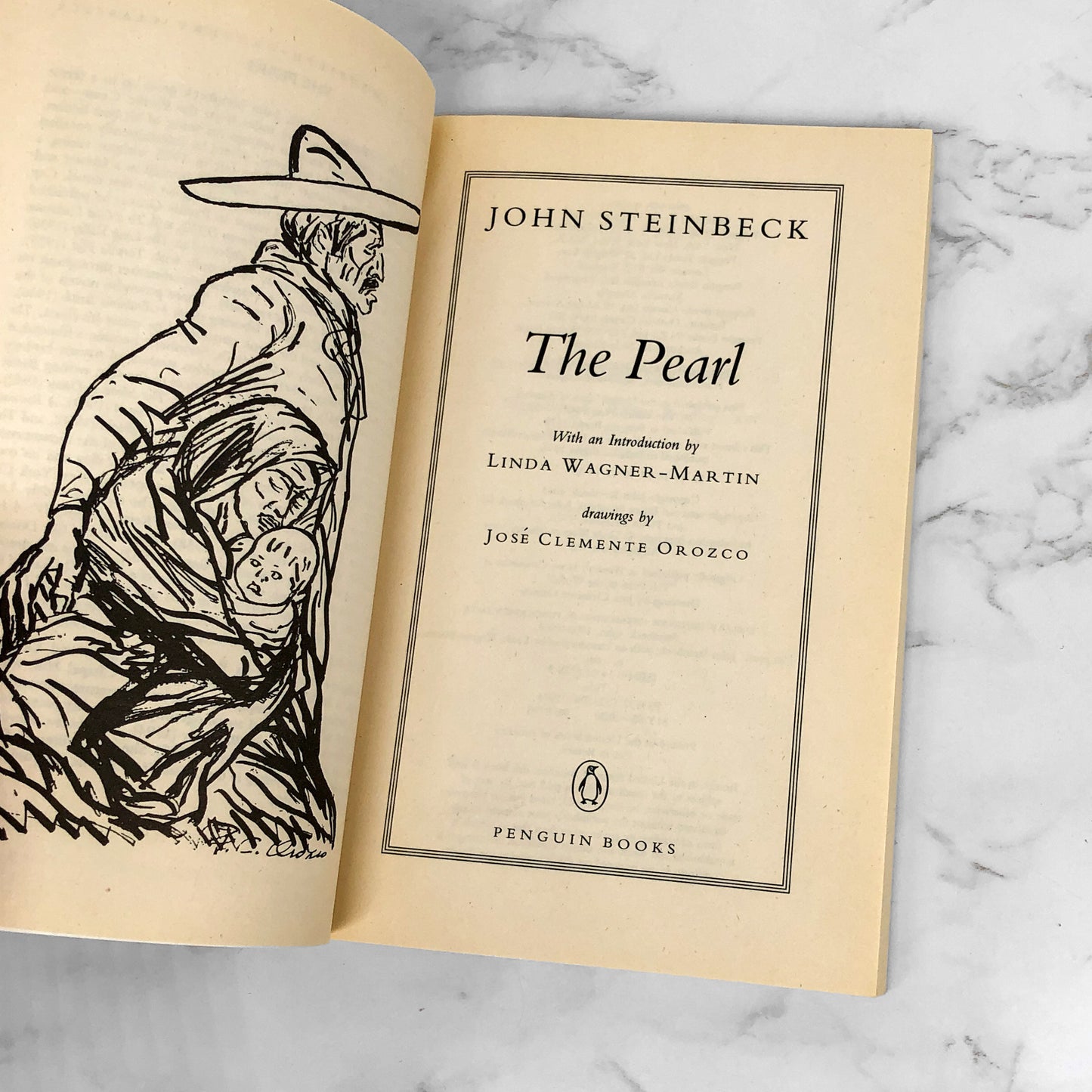 The Pearl by John Steinbeck [1994 TRADE PAPERBACK]