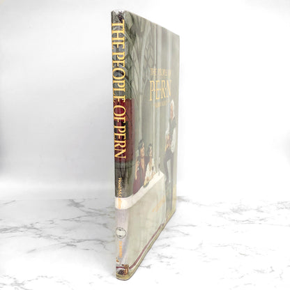 The People of Pern by Robin Wood & Anne McCaffrey [FIRST EDITION] 1988