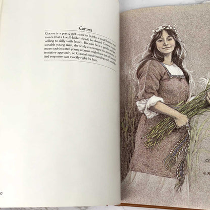 The People of Pern by Robin Wood & Anne McCaffrey [FIRST EDITION] 1988