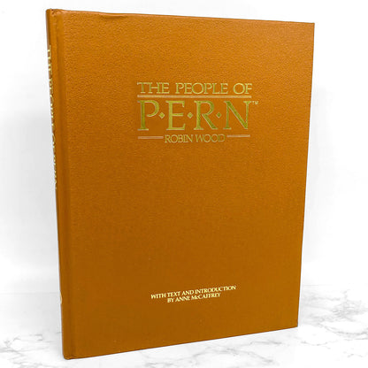 The People of Pern by Robin Wood & Anne McCaffrey [FIRST EDITION] 1988