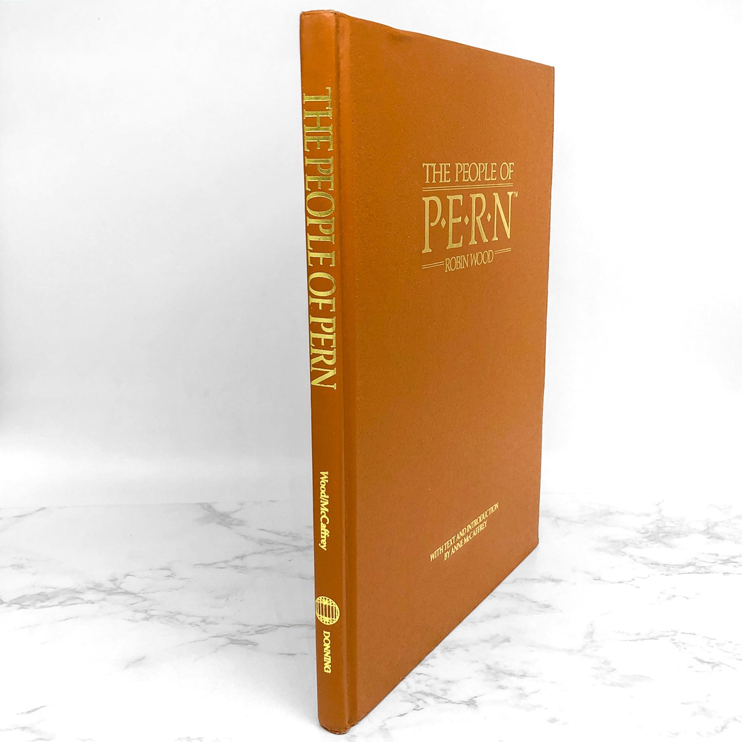 The People of Pern by Robin Wood & Anne McCaffrey [FIRST EDITION] 1988