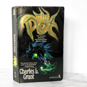 The Pet by Charles L. Grant [FIRST PAPERBACK PRINTING] 1987