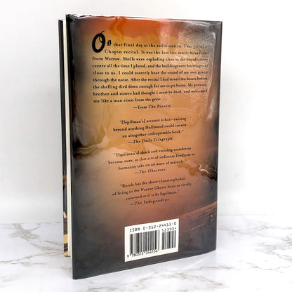 The Pianist by Władysław Szpilman [U.S. FIRST EDITION] 1999 • Picador