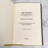 The Pianist by Władysław Szpilman [U.S. FIRST EDITION] 1999 • Picador