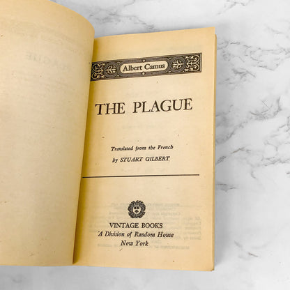 The Plague by Albert Camus [1972 PAPERBACK] • Vintage Books