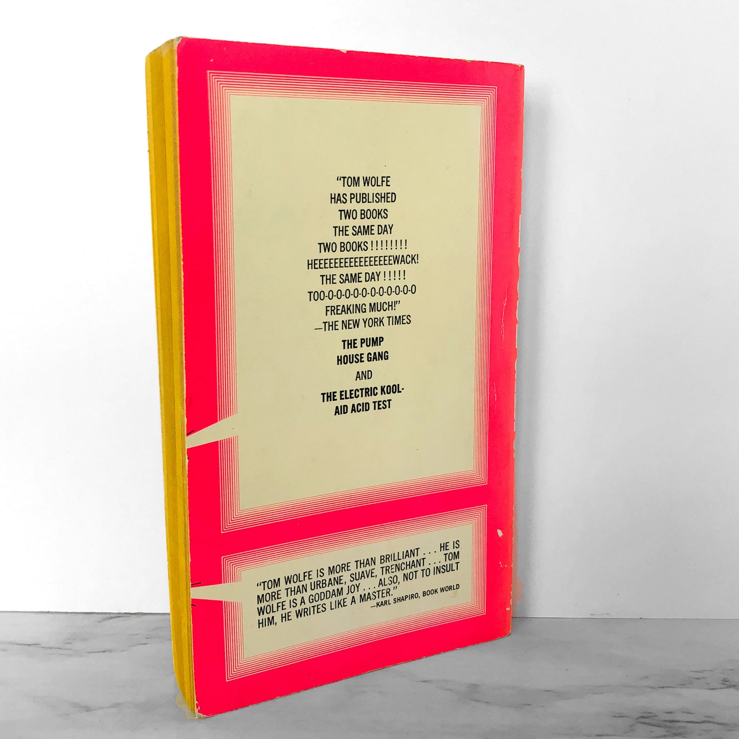 The Pump House Gang by Tom Wolfe [FIRST PAPERBACK EDITION]