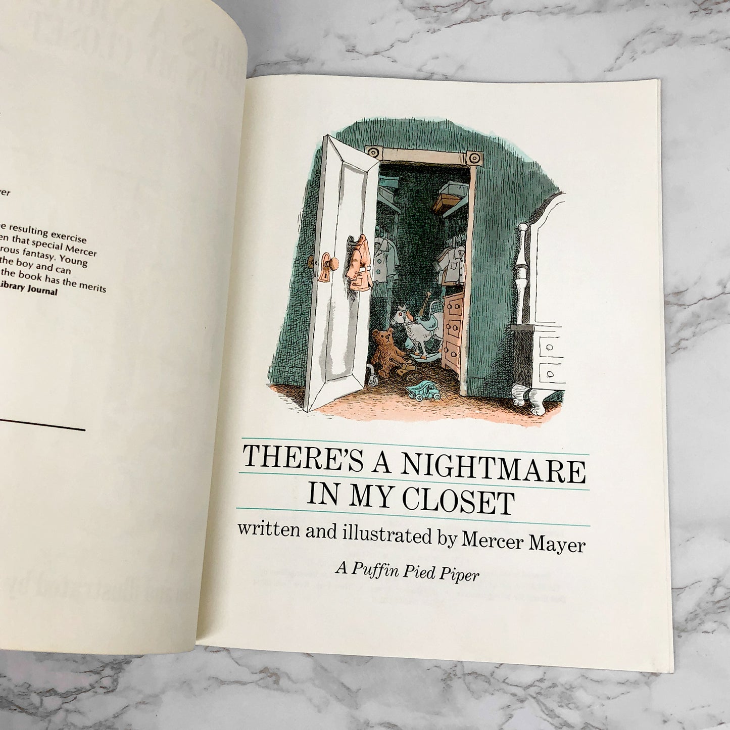 There's a Nightmare in my Closet by Mercer Mayer [XL TRADE PAPERBACK] 1976