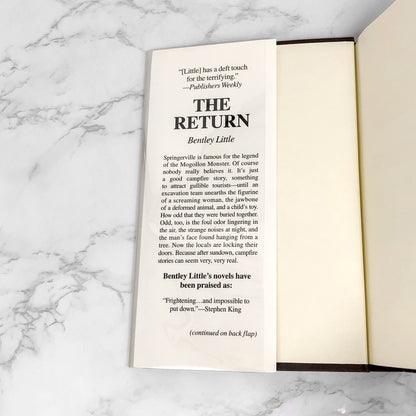 The Return by Bentley Little [FIRST EDITION HARDCOVER] 2002
