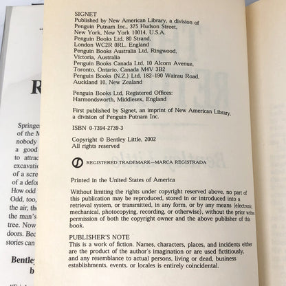 The Return by Bentley Little [FIRST EDITION HARDCOVER] 2002