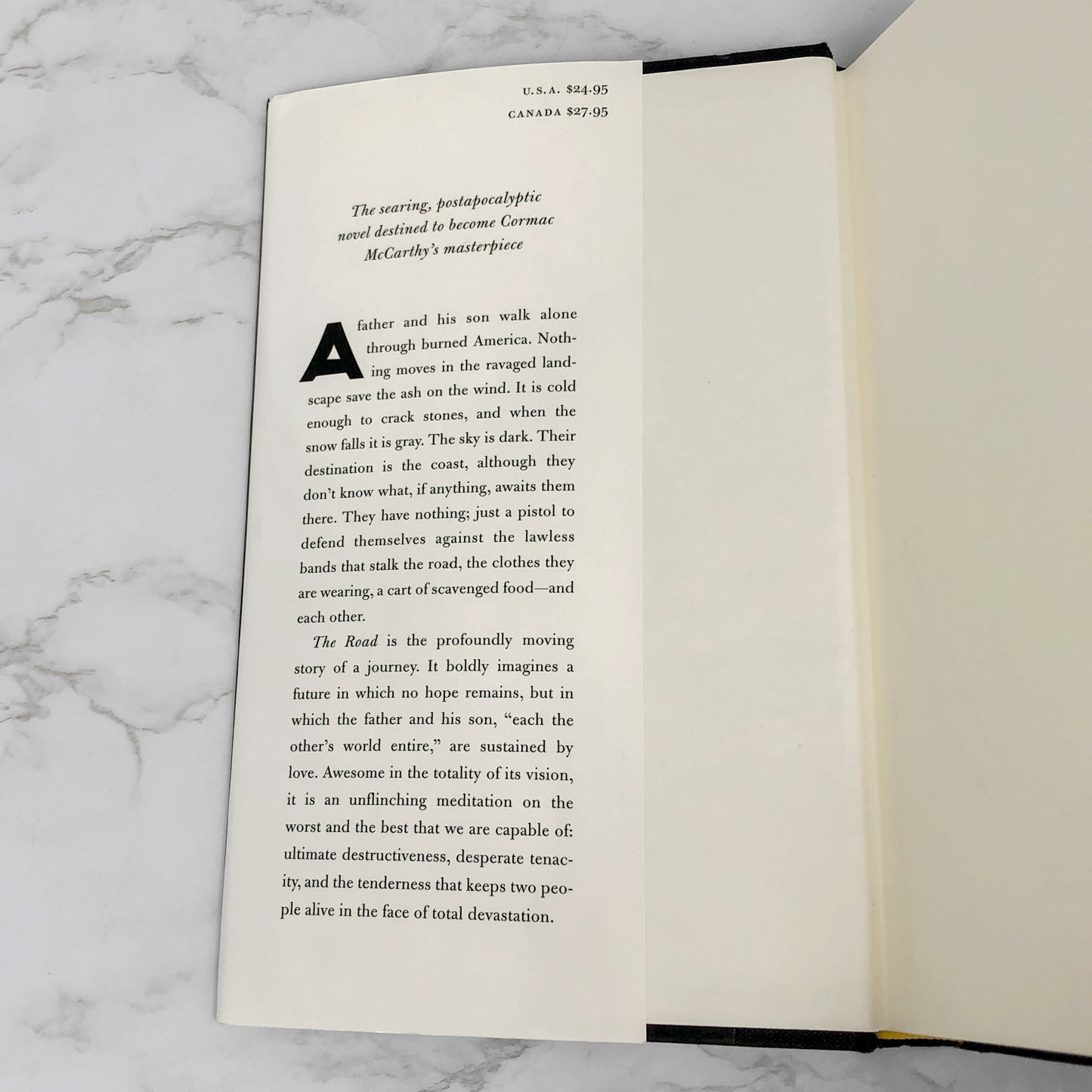 The Road by Cormac McCarthy [FIRST EDITION] 2006 • Alfred A. Knopf