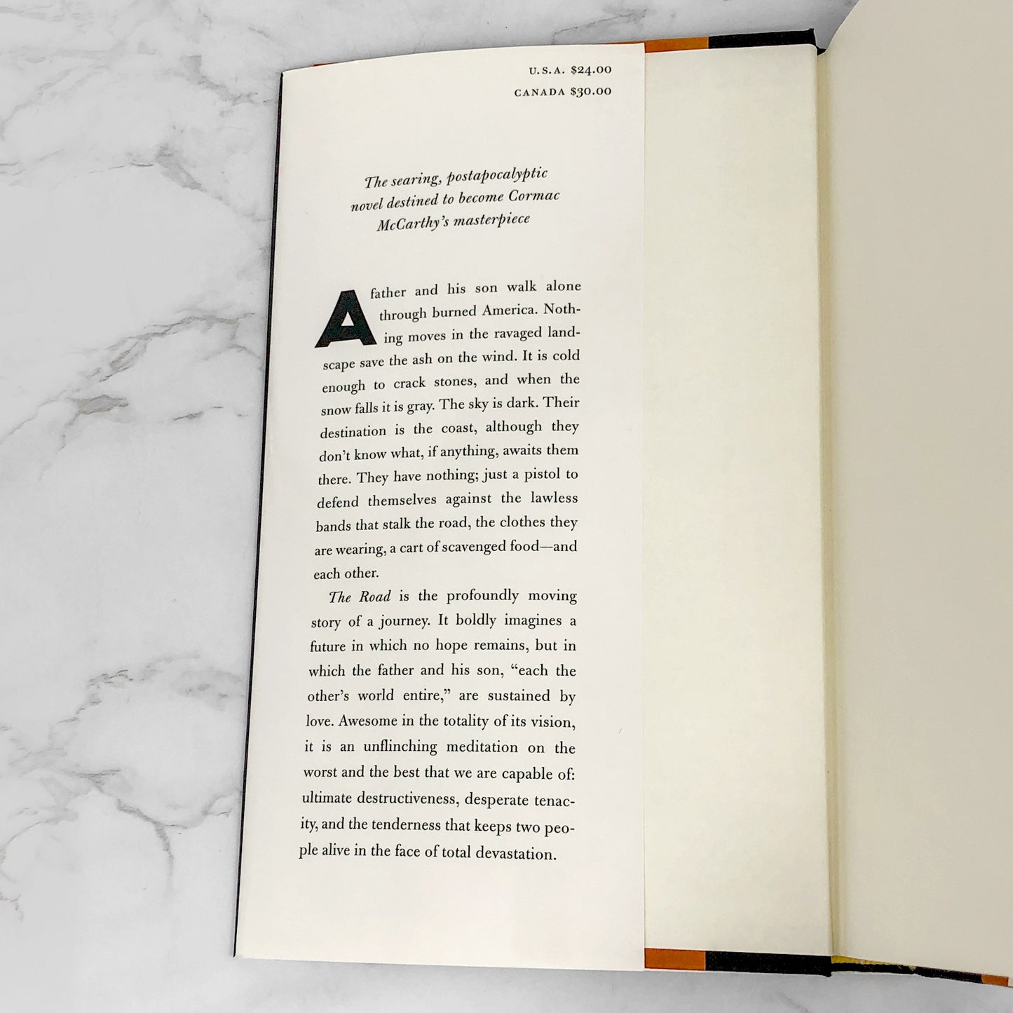 The Road by Cormac McCarthy [FIRST EDITION • FIRST PRINTING] 2006 • Alfred A. Knopf