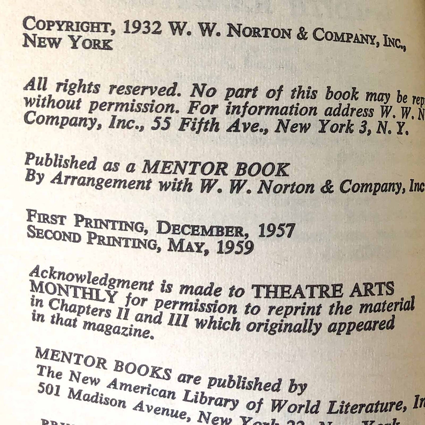 The Roman Way by Edith Hamilton [2nd PAPERBACK PRINTING] 1959