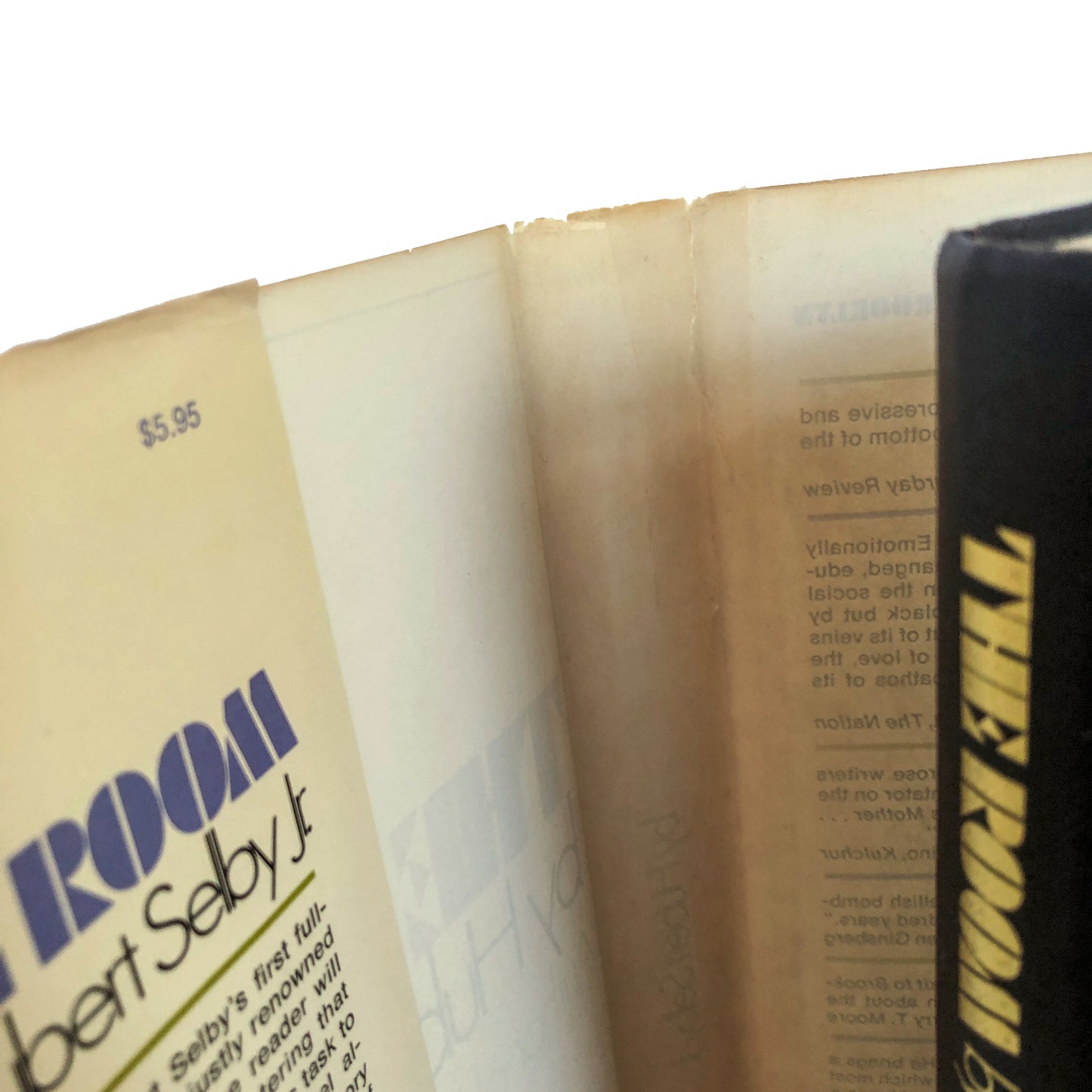 The Room by Hubert Selby Jr. [FIRST EDITION / FIRST PRINTING] 1971