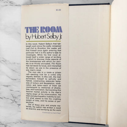 The Room by Hubert Selby Jr. [FIRST EDITION / FIRST PRINTING] 1971