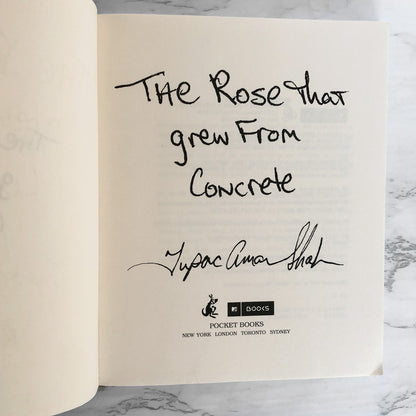 The Rose That Grew from Concrete by Tupac Shakur [TRADE PAPERBACK]