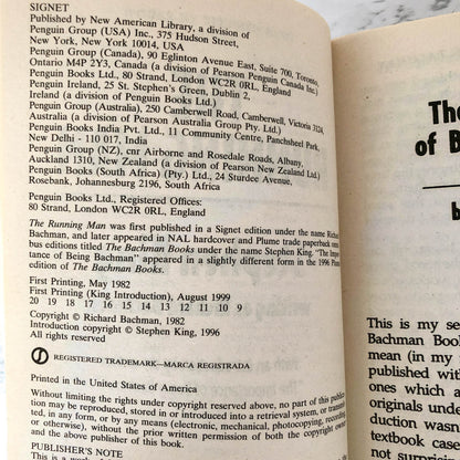 The Running Man by Stephen King [1999 PAPERBACK]