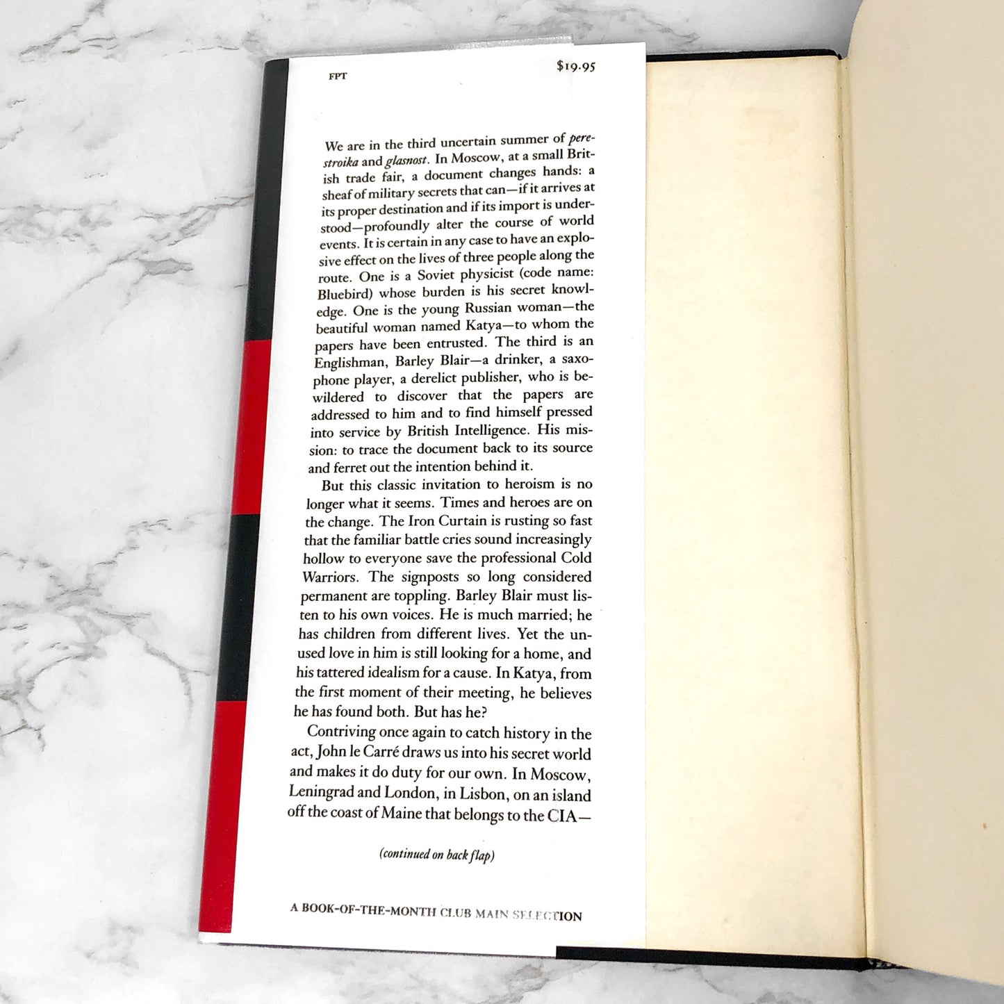 The Russia House by John Le Carré [FIRST EDITION • FIRST PRINTING] 1989