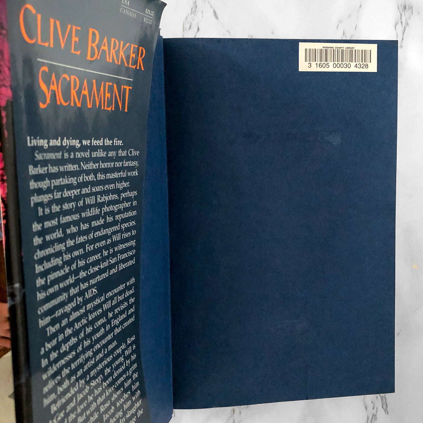 Sacrament by Clive Barker [FIRST EDITION / FIRST PRINTING]