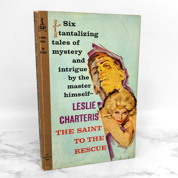 The Saint to the Rescue by Leslie Charteri [FIRST PAPERBACK PRINTING] 1961 • Permabooks