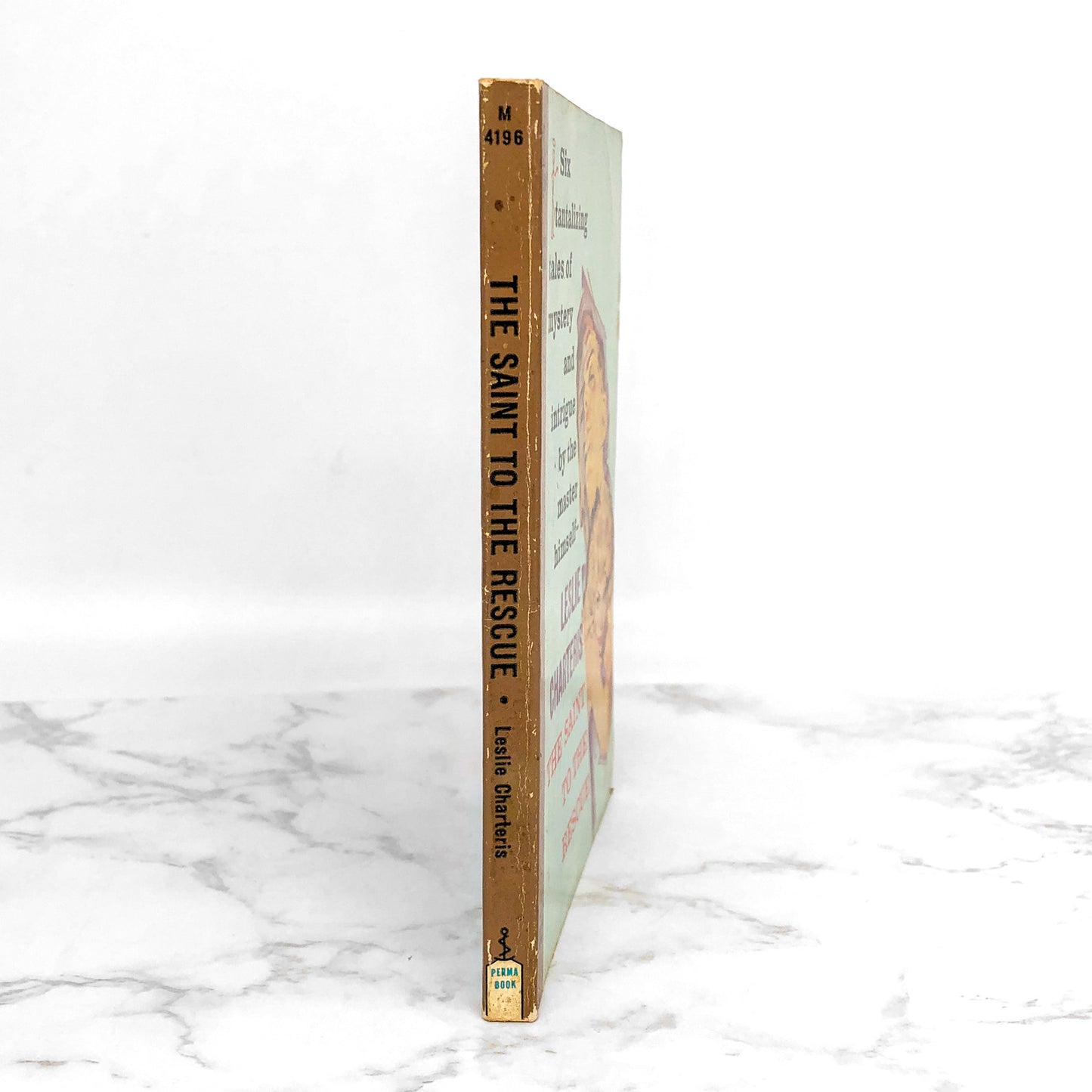 The Saint to the Rescue by Leslie Charteri [FIRST PAPERBACK PRINTING] 1961 • Permabooks