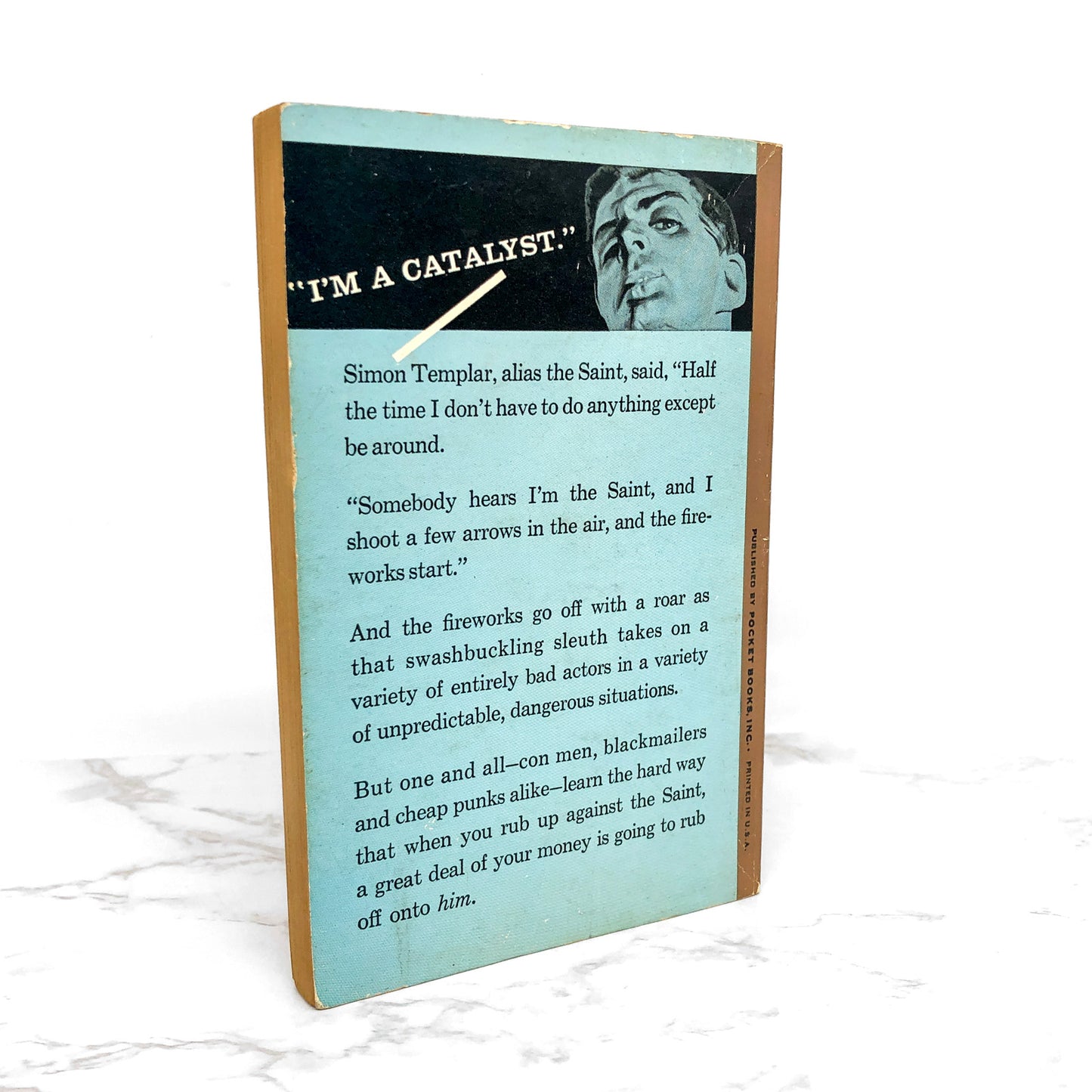 The Saint to the Rescue by Leslie Charteri [FIRST PAPERBACK PRINTING] 1961 • Permabooks