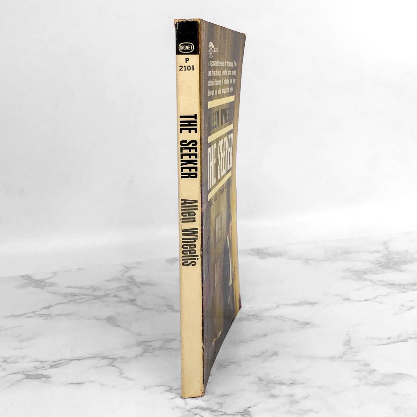 The Seeker by Allen Wheelis [FIRST PAPERBACK PRINTING] 1962