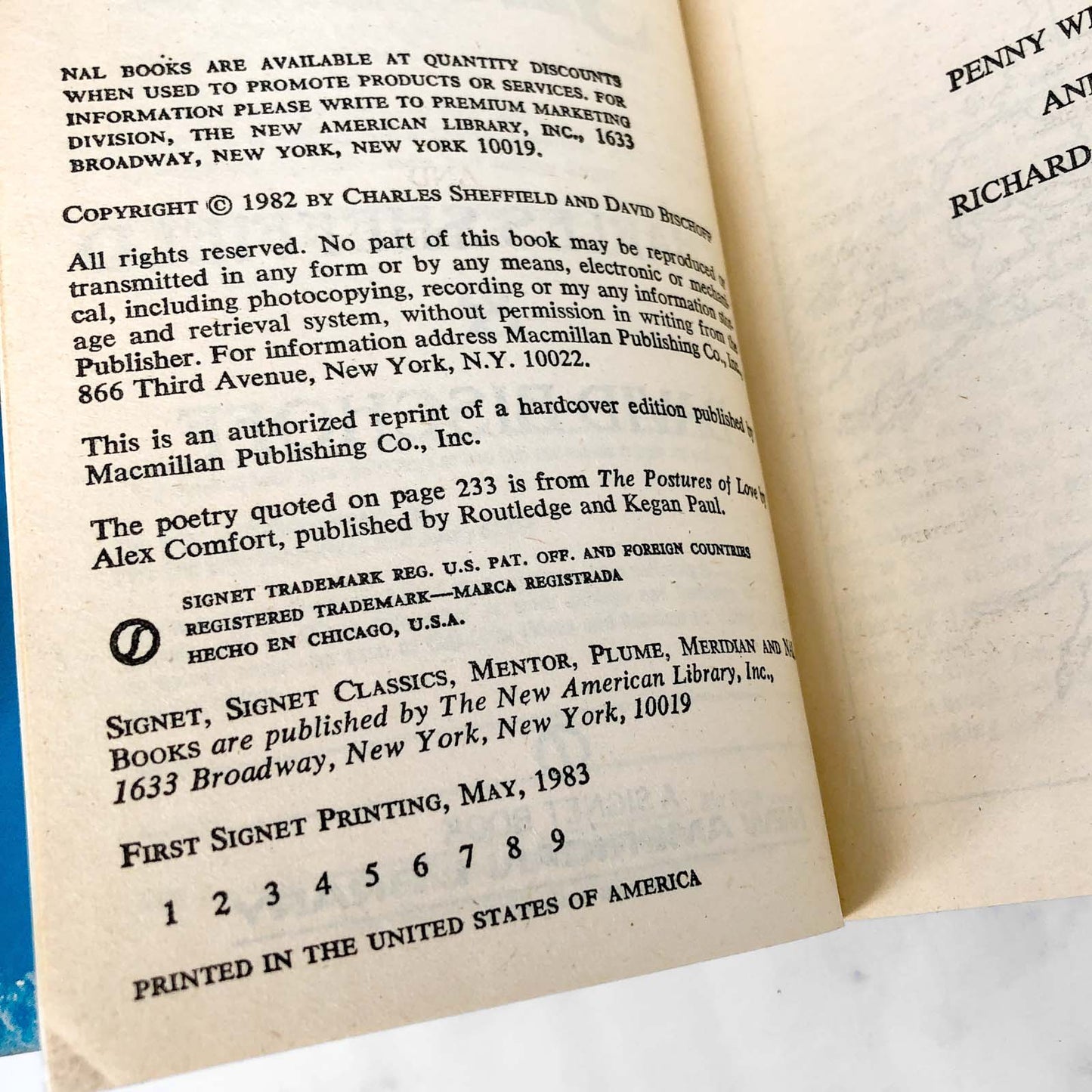 The Selkie by Charles Sheffield & David Bischoff [FIRST PAPERBACK PRINTING] 1983