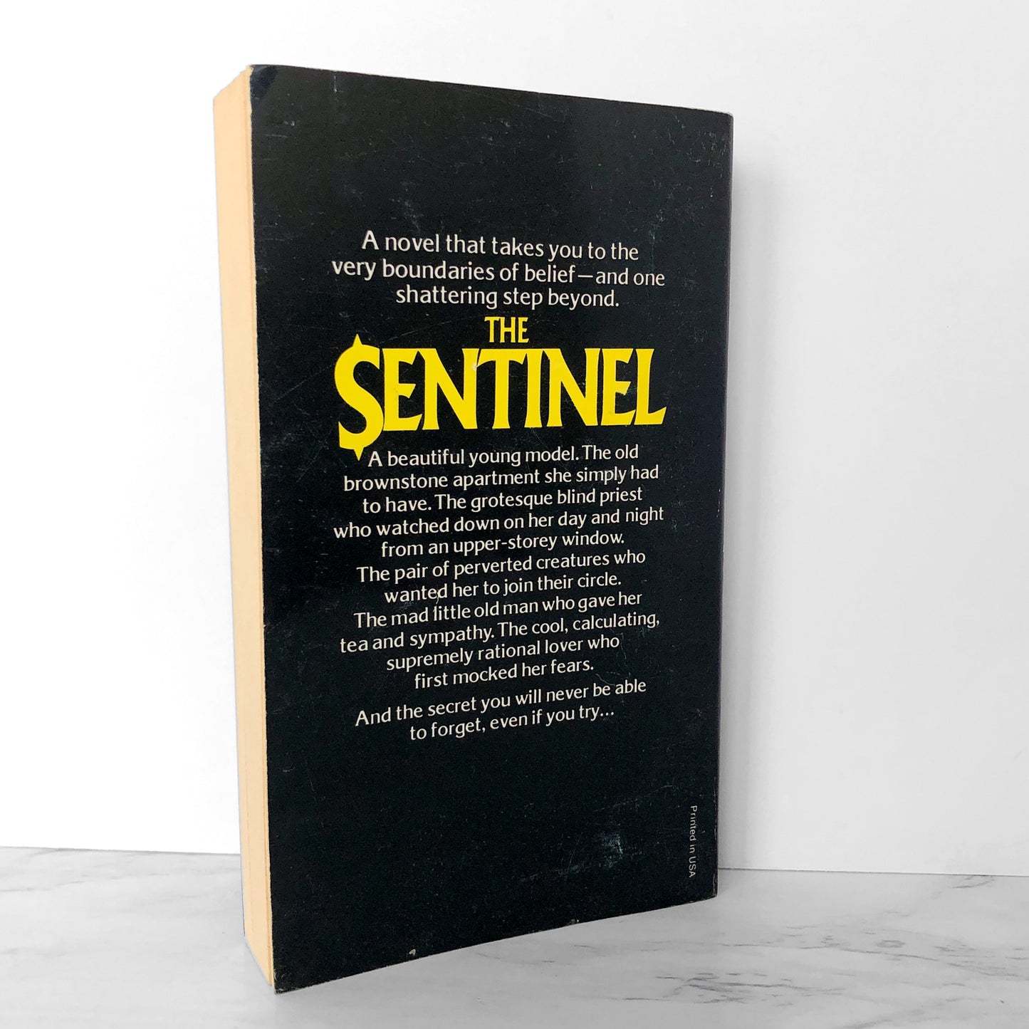 The Sentinel by Jeffrey Konvitz [FIRST PAPERBACK EDITION / 1976]