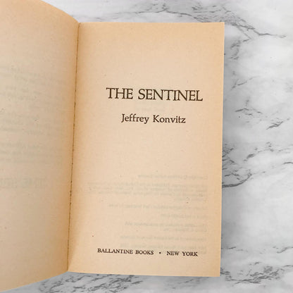 The Sentinel by Jeffrey Konvitz [FIRST PAPERBACK EDITION / 1976]