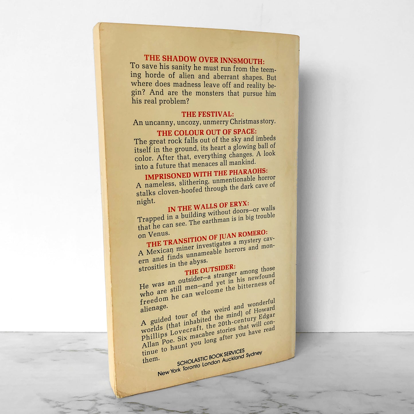 The Shadow Over Innsmouth & Other Stories of Horror by H.P. Lovecraft [FIRST EDITION / FIRST PRINTING] 1971