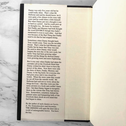 The Shining by Stephen King [RARE U.K. BOOK CLUB EDITION / 1995]