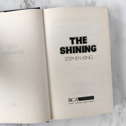 The Shining by Stephen King [RARE U.K. BOOK CLUB EDITION / 1992]