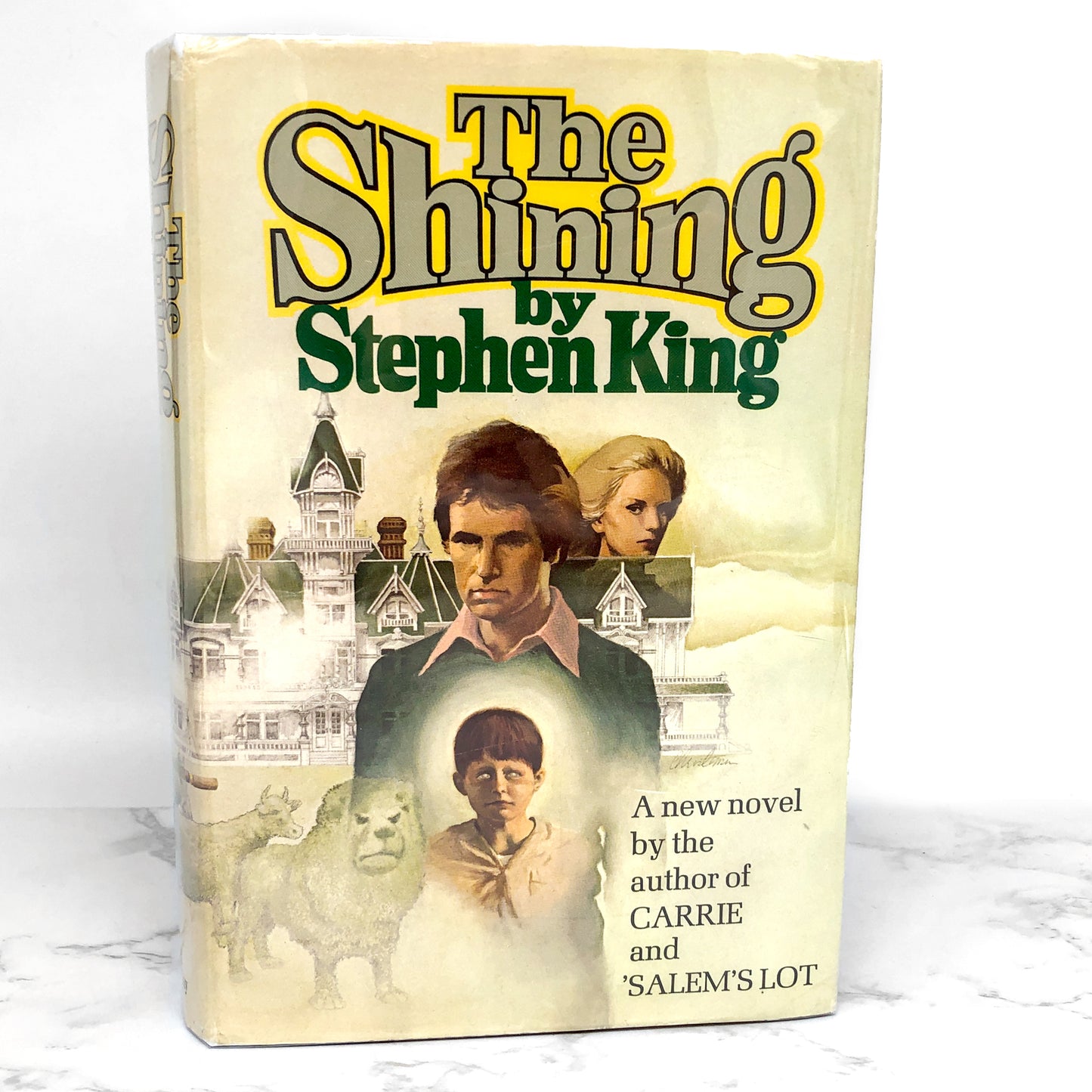 The Shining by Stephen King [FIRST EDITION] 1977 • Doubleday • Later Printing w/ $18.95 Jacket Price