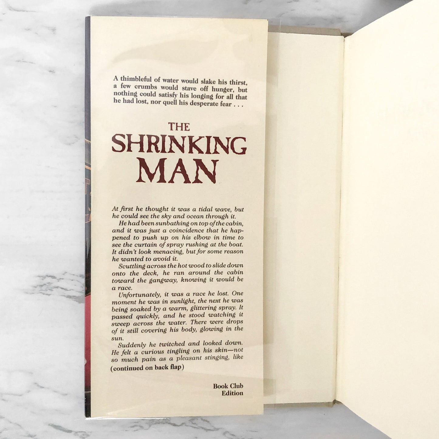 The Shrinking Man by Richard Matheson [BOOK CLUB HARDCOVER] 1956