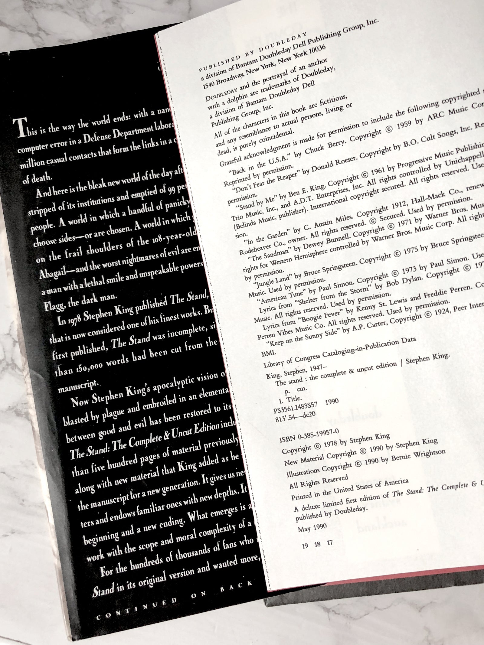 The Stand by Stephen King [THOMAS HOLDORF EDITION] - Bookshop Apocalypse