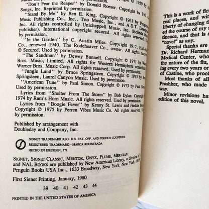 The Stand by Stephen King [FIRST PAPERBACK EDITION] 1980