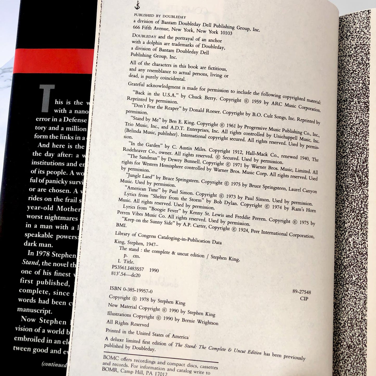The Stand by Stephen King [COMPLETE & UNCUT EDITION / 1990]