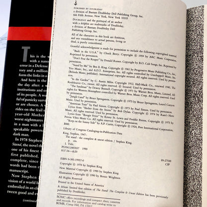 The Stand by Stephen King [COMPLETE & UNCUT EDITION / 1990]