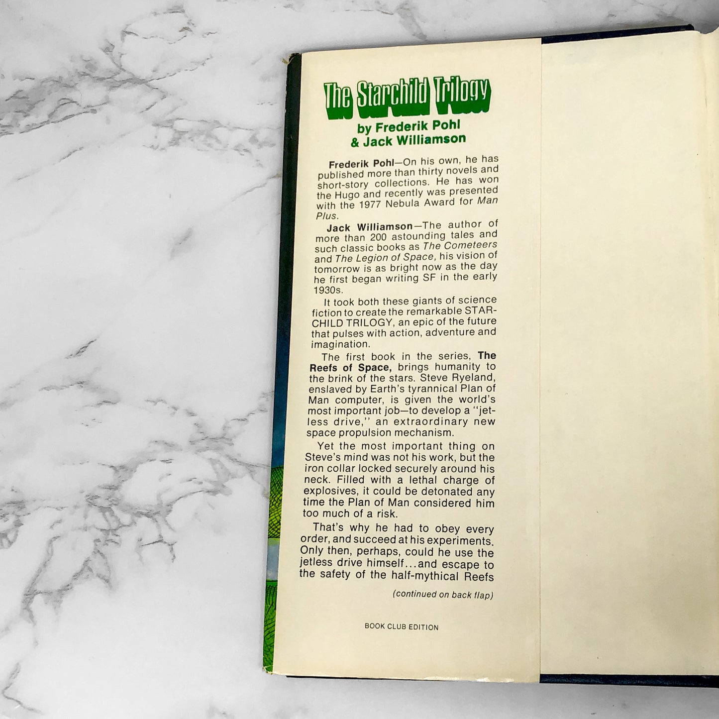 The Starchild Trilogy by Frederik Pohl & Jack Williamson [HARDCOVER OMNIBUS] 1977