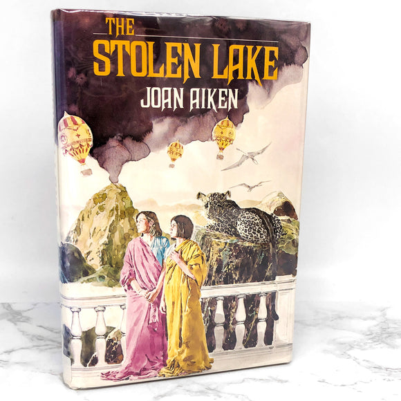 The Stolen Lake by Joan Aiken [1981 HARDCOVER] • Delacorte