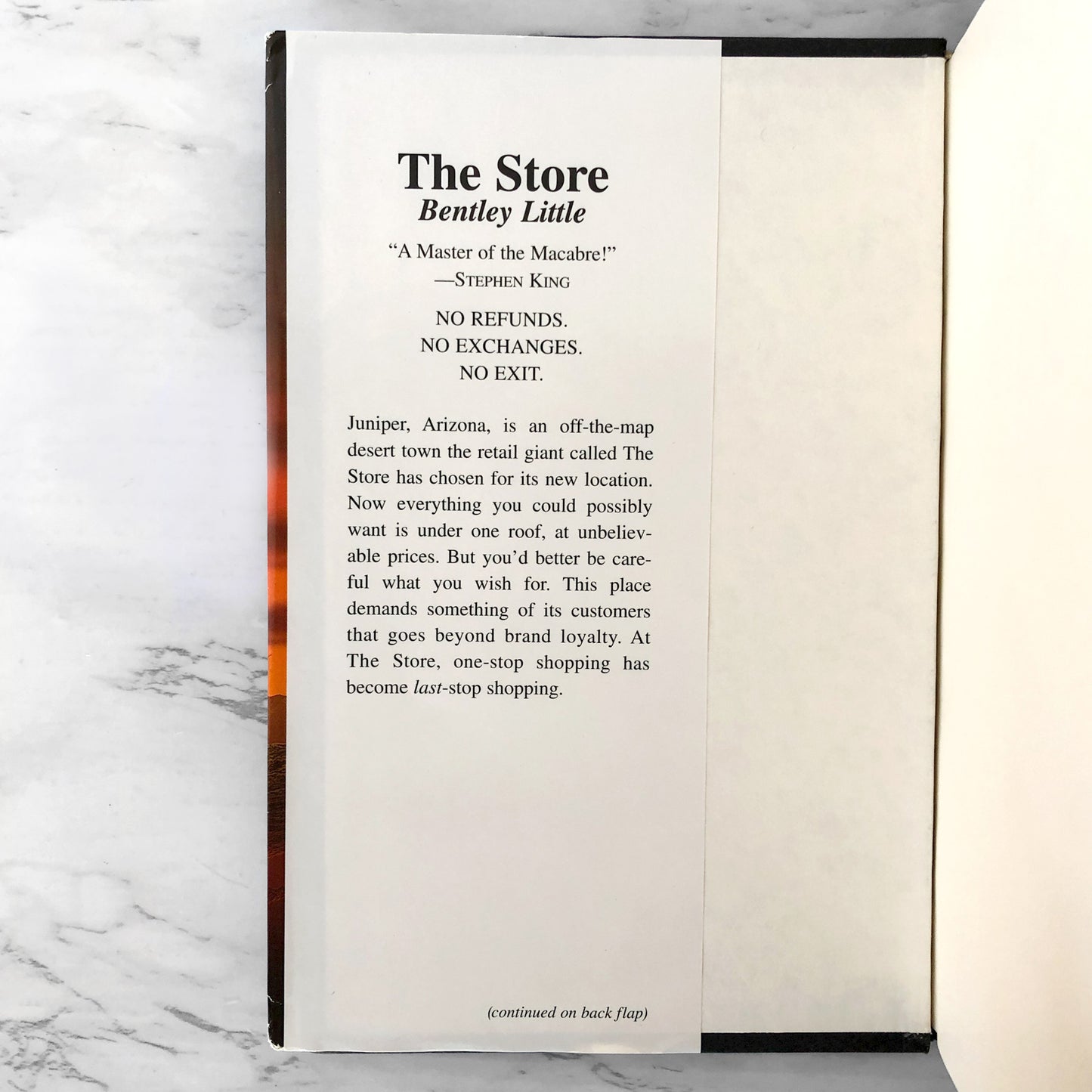 The Store by Bentley Little [FIRST EDITION HARDCOVER] 1998