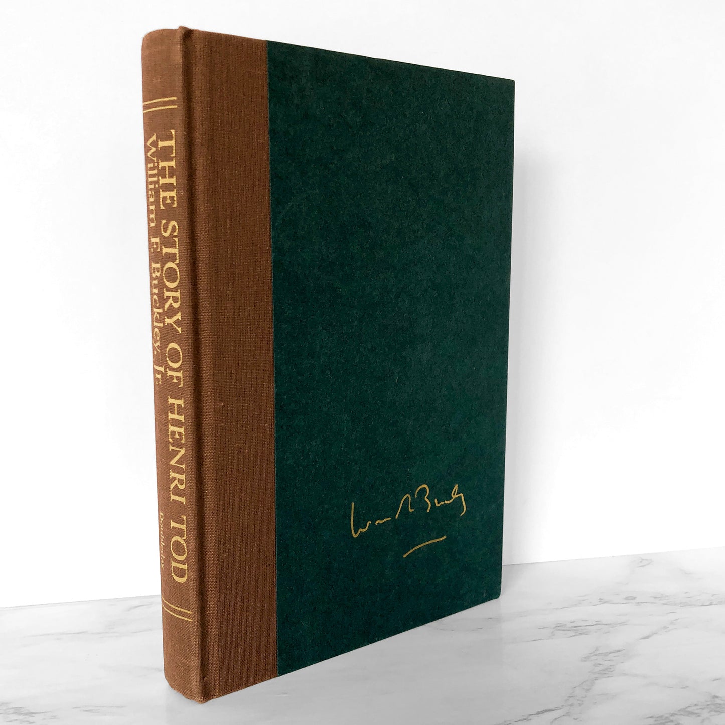 The Story of Henri Tod by William F. Buckley Jr. [FIRST EDITION / FIRST PRINTING]