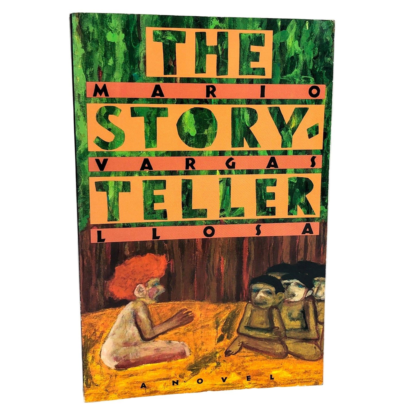 The Storyteller by Mario Vargas Llosa [1989 TRADE PAPERBACK] • Farrar Straus Giroux