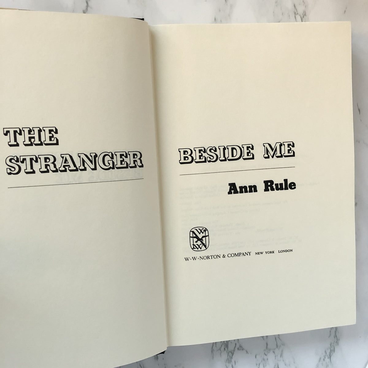 The Stranger Beside Me: Ted Bundy by Ann Rule [FIRST EDITION / FIRST PRINTING] - Bookshop Apocalypse