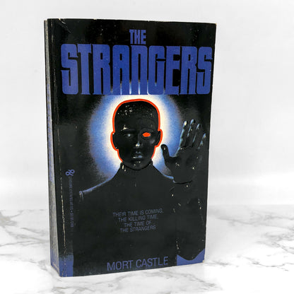 The Strangers by Mort Castle [FIRST EDITION PAPERBACK] 1984 • Leisure Horror