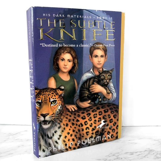 The Subtle Knife by Philip Pullman [TRADE PAPERBACK RE-PRINT] 2001 • His Dark Materials #2