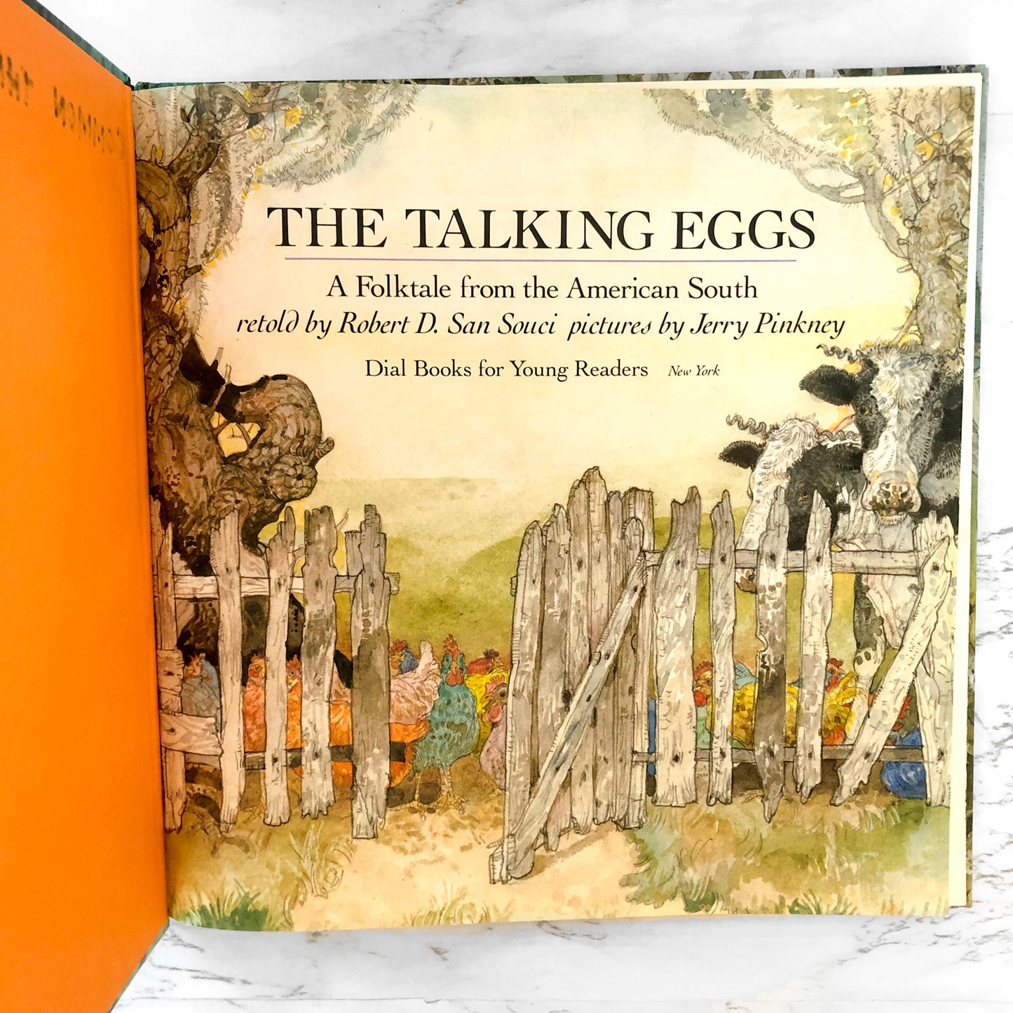 The Talking Eggs: A Folktale from the American South by Robert D. San Souci [FIRST EDITION / 1989]