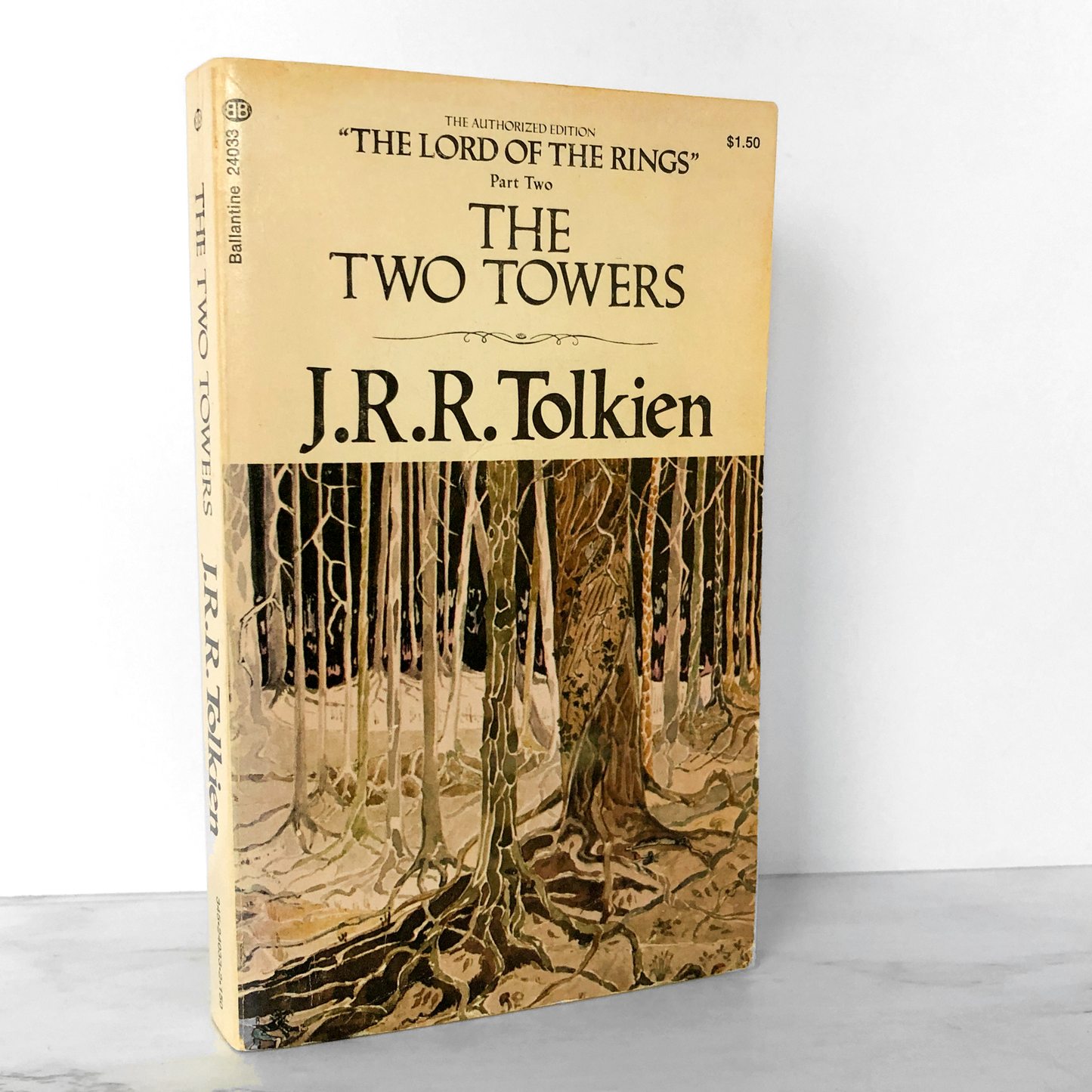 The Two Towers by J.R.R. Tolkien [1974 PAPERBACK] • Ballantine