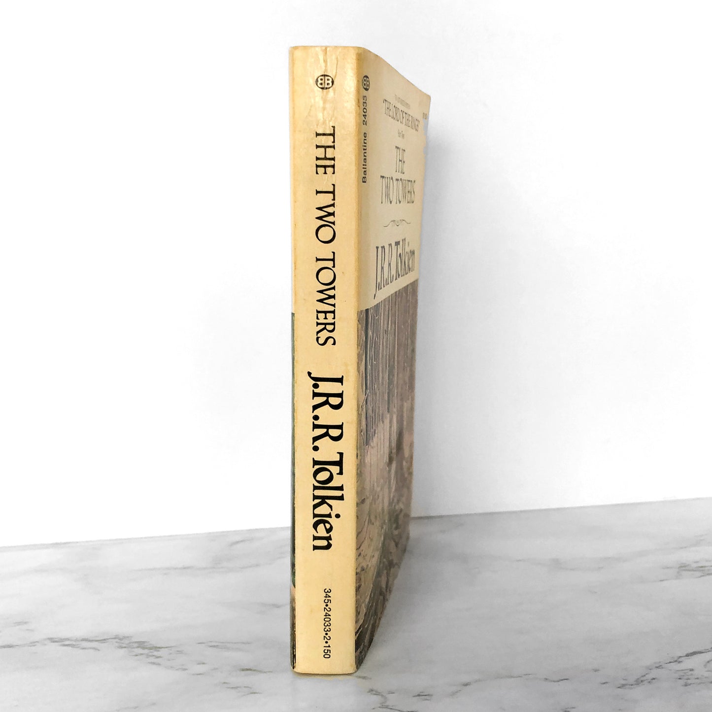 The Two Towers by J.R.R. Tolkien [1974 PAPERBACK] • Ballantine